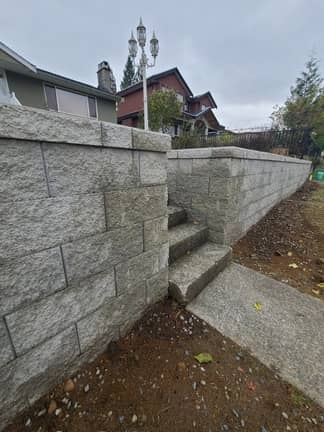 retaining wall contractors near me